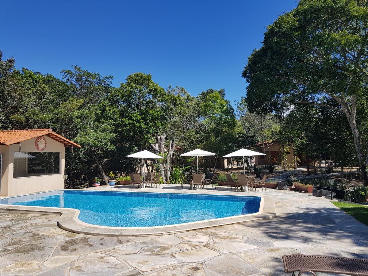 Orla Morada Do Sol Hotel Pirenopolis Bagian luar foto