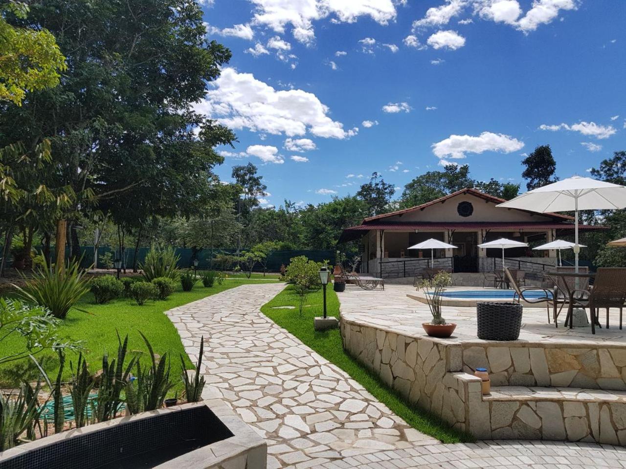 Orla Morada Do Sol Hotel Pirenopolis Bagian luar foto